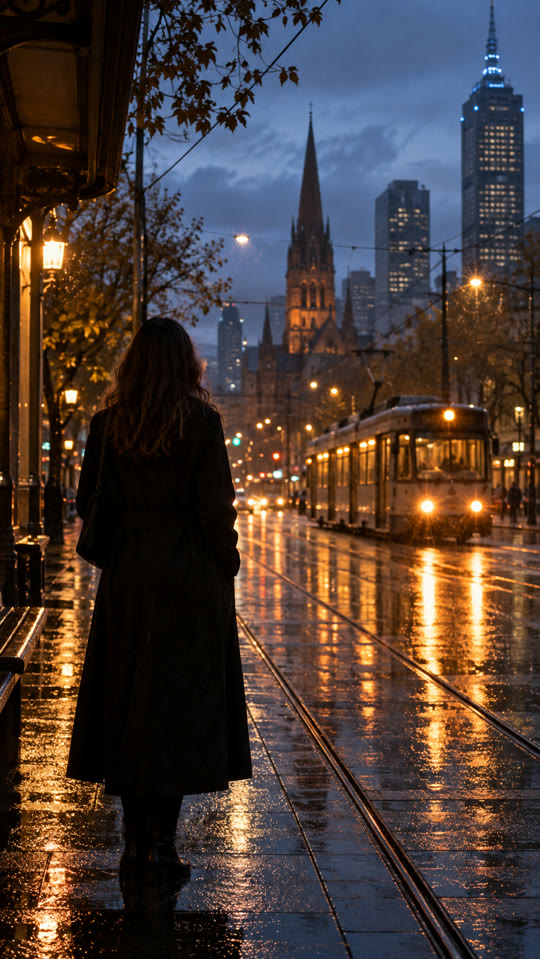 Cinematic city scene used as a short-film reference